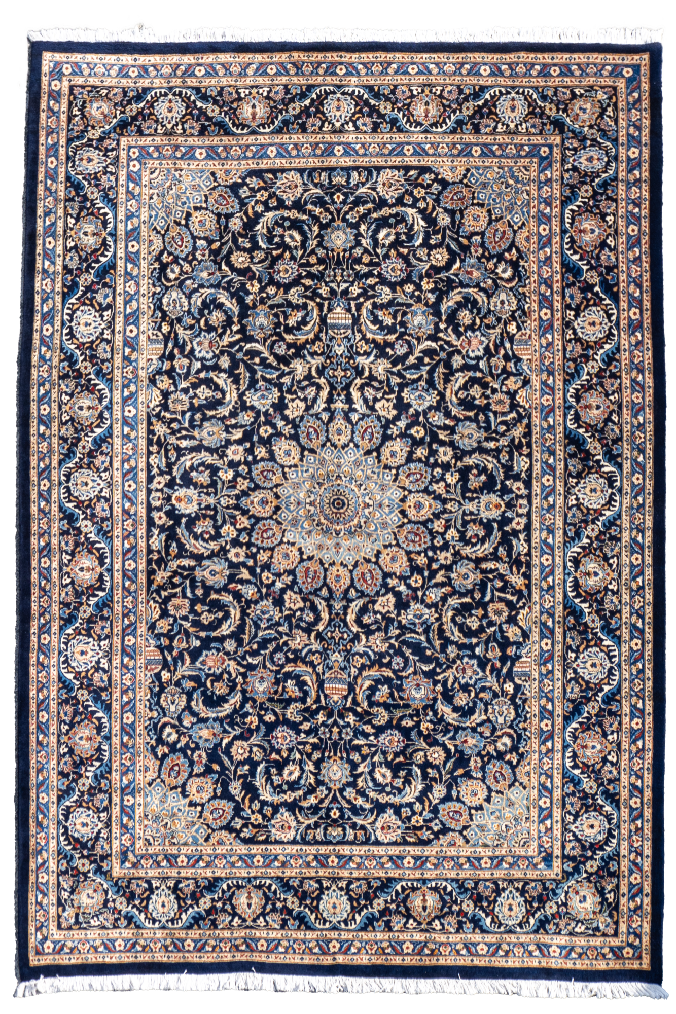 Kashan - Persian Hand Knotted Rug - 363x250cm