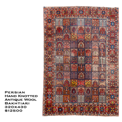 Bakhtiari - Hand Knotted Rug 320x430cm