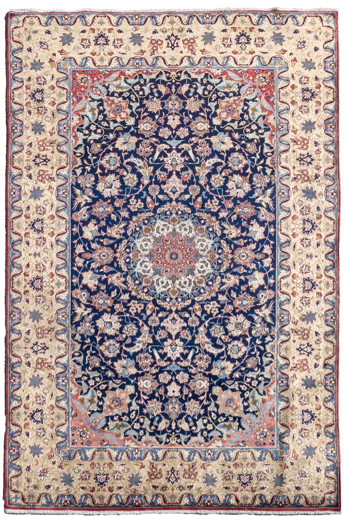 Isfeman - Persian Hand Knotted Rug - 380x260 cms