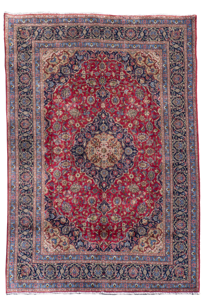 Mashad - Persian Hand Knotted Wool Rug - 340x240 cms