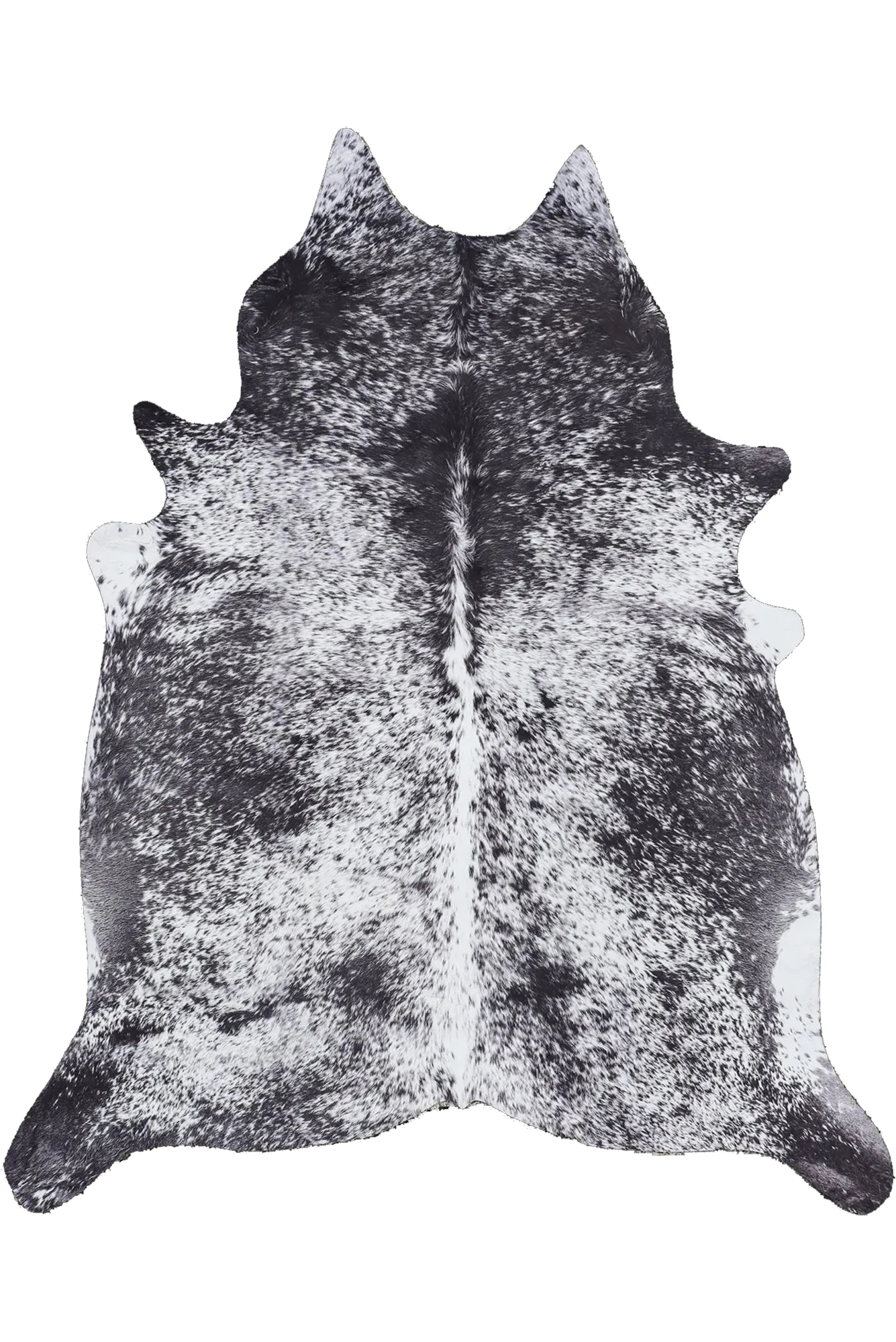 Faux Cowhide  - 165-Charcoal