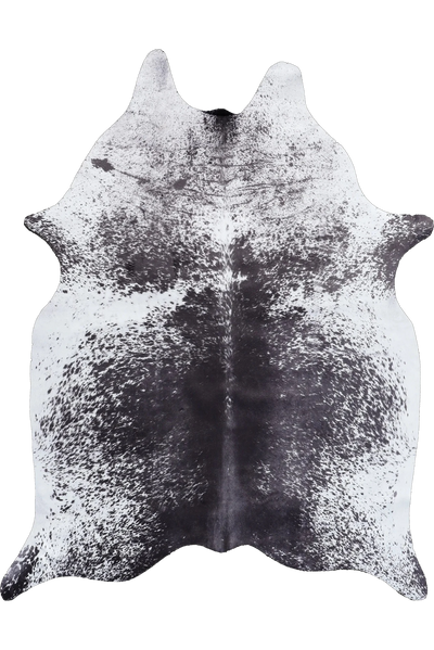 Faux Cowhide  - 774-Dark-Silver