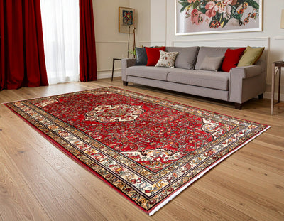 Hossainabad - Hand Knotted Wool Rug - 310x160cm