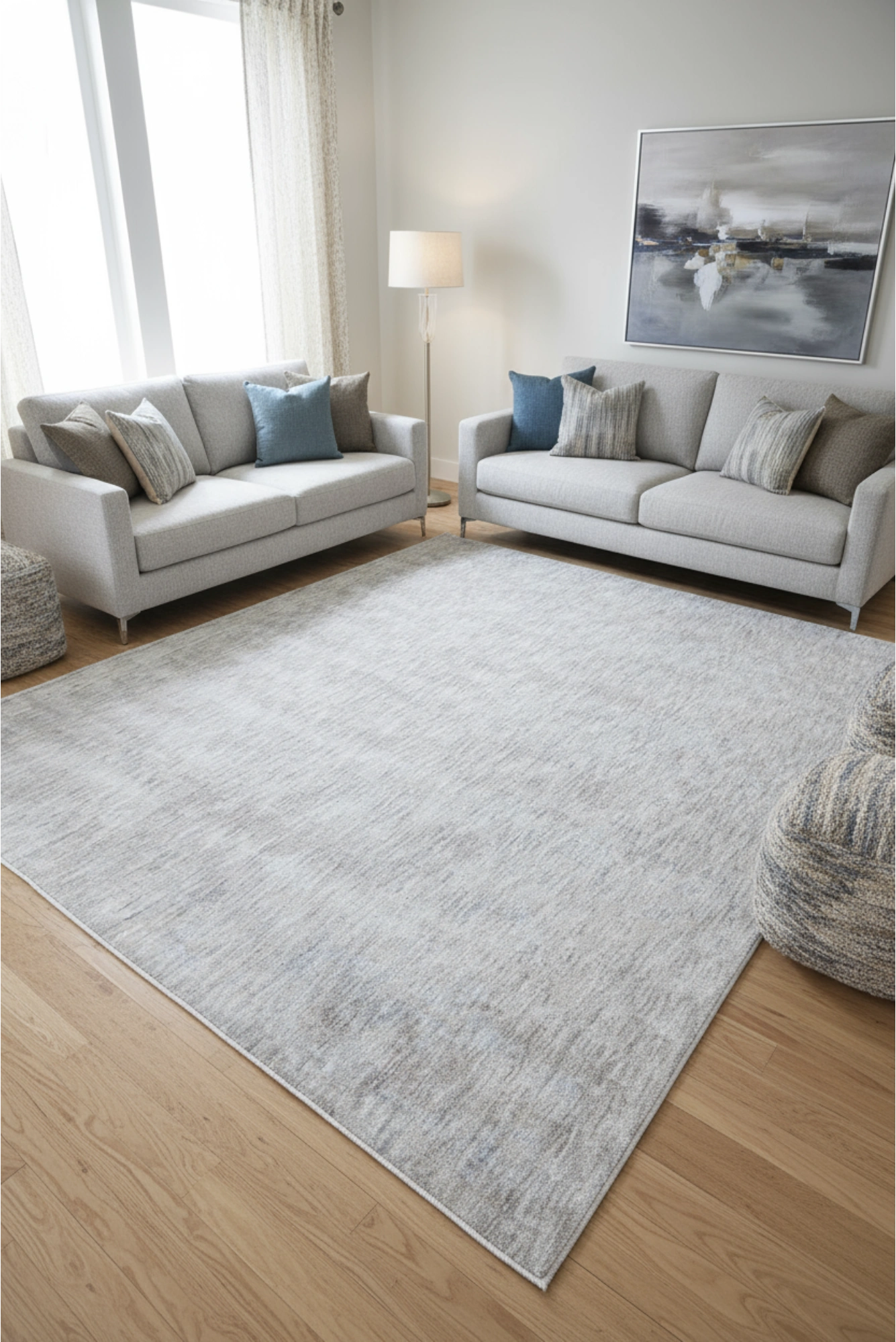 Georgia Contemporary Rug - 105 Bone