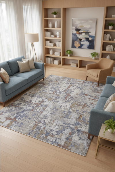 Georgia Contemporary Rug - 104 Grey