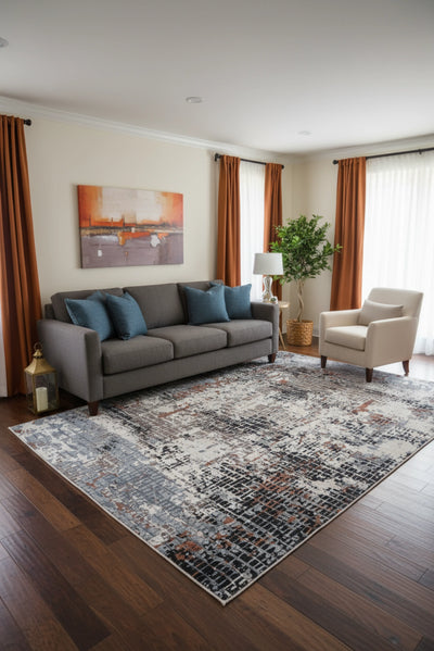 Brilliant Abstract Rug - 106 Multicolours