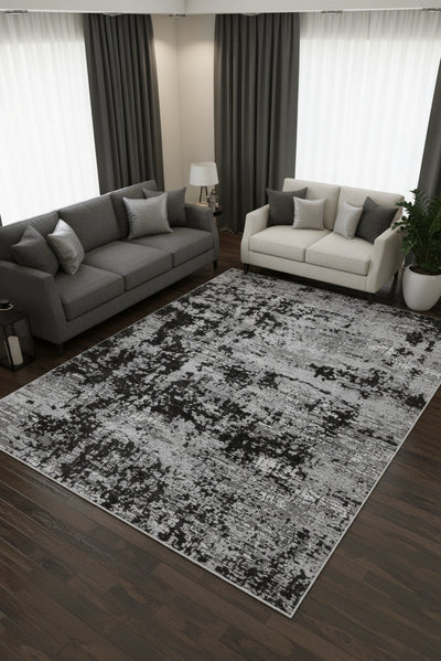 Brilliant Abstract Rug - 108 Grey