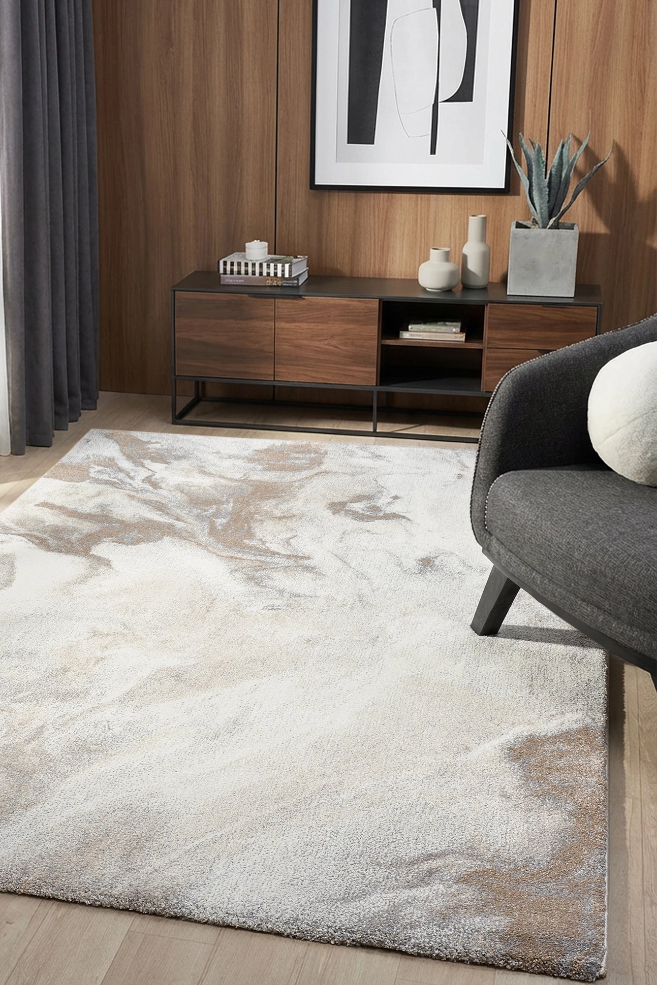 Frankfurt Abstract Rug 104 – Durable Polypropylene Rugs Australia ...