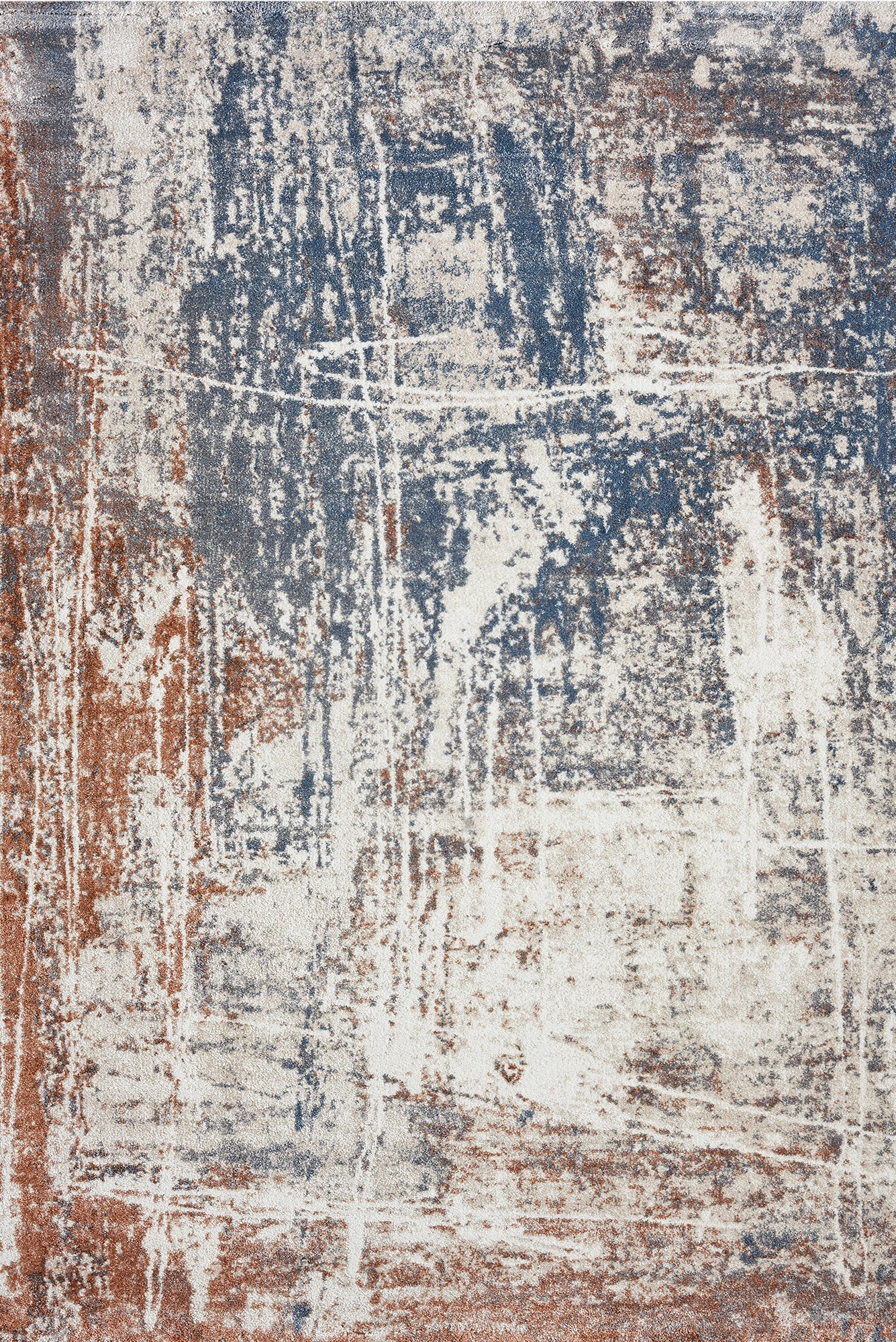 Frankfurt Distressed Rug 106 – Modern Polypropylene Area Rug Australia ...
