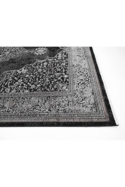 Fusion Embossed Rug - 111 - Black