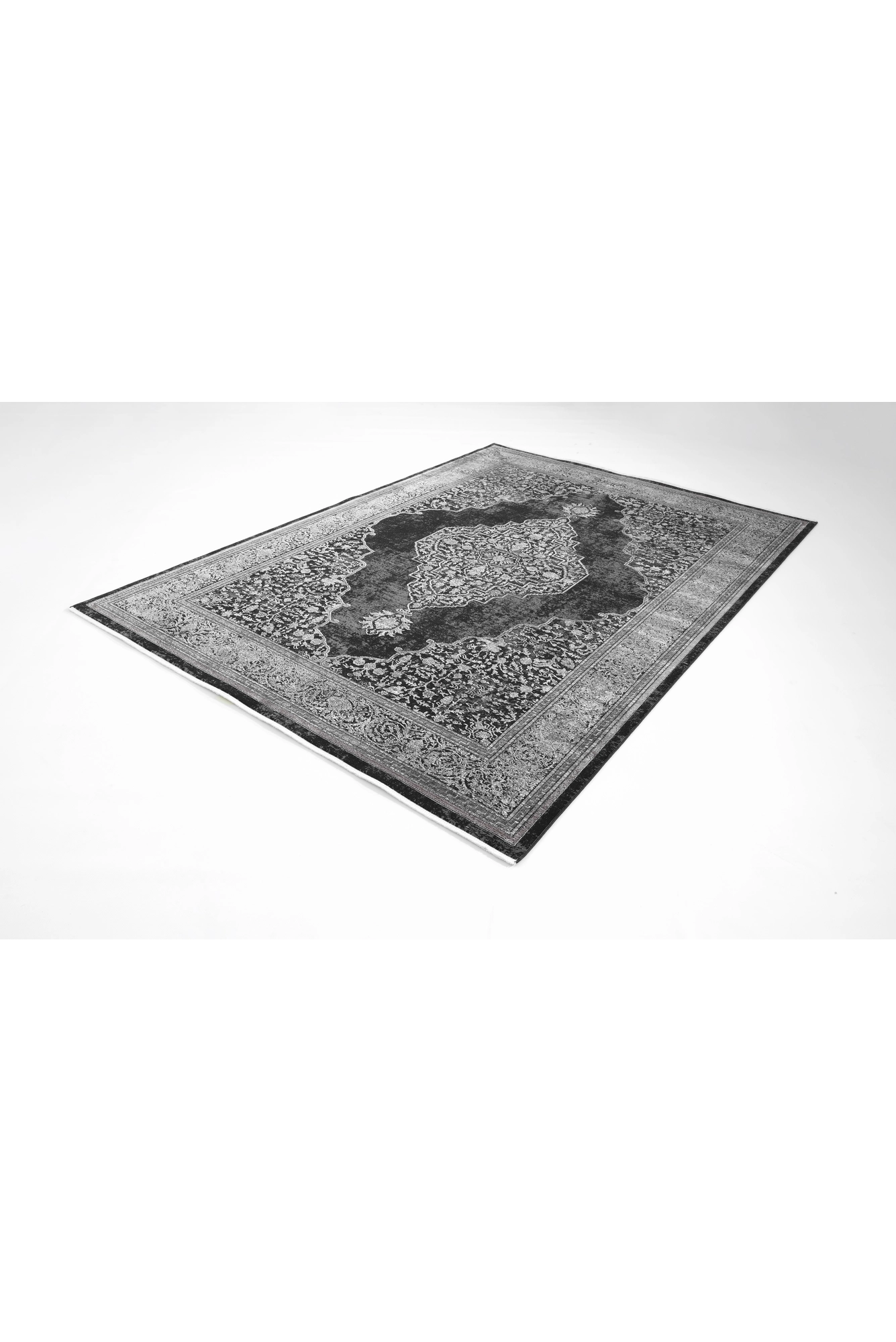 Fusion Embossed Rug - 111 - Black