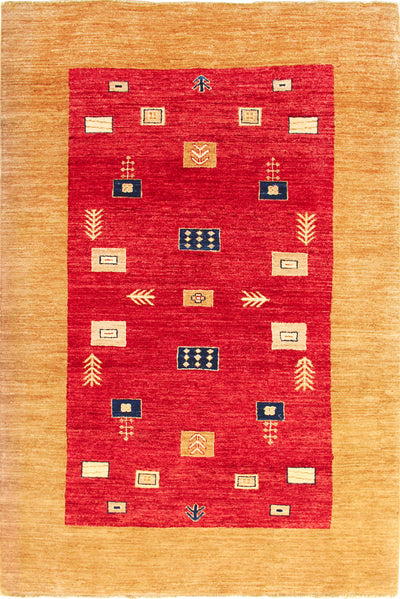 Gabbeh Hand Knotted Wool Rug