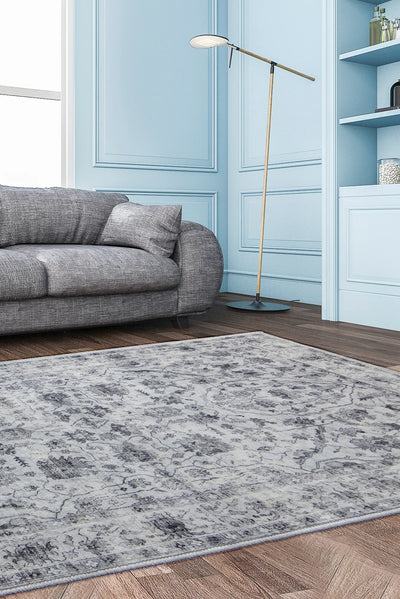 Gia Washable Distressed Rug - 110