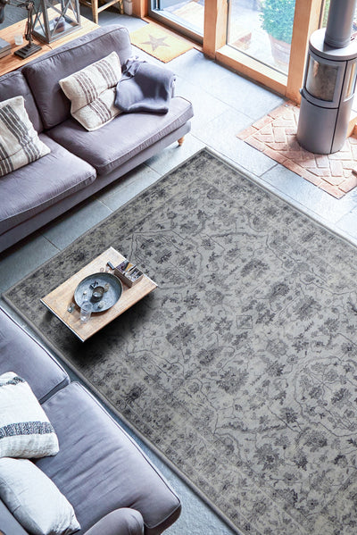 Gia Washable Distressed Rug - 110