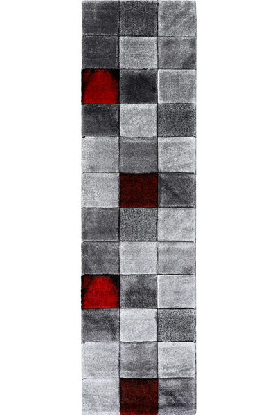 Love Abstract Rug - 126 Red