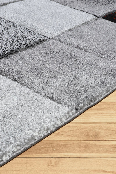 Love Abstract Rug - 126 Red
