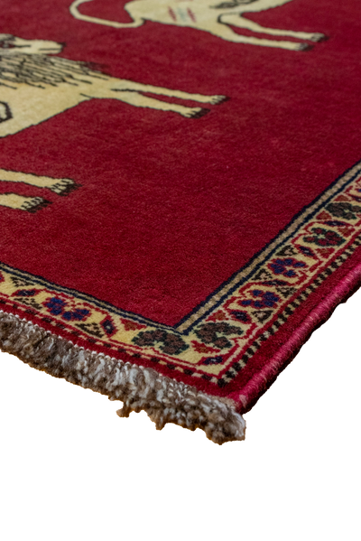 Kashkoli Hand Knotted  Wool Rug 143x83cm