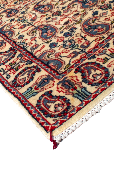 Yazd Hand Knotted Wool Rug 278x78cm