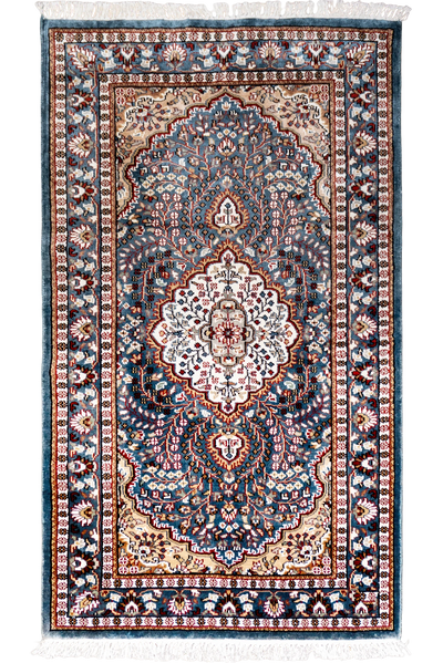 Jamu - Hand-knotted Art. Silk - 160x92 cms - 2