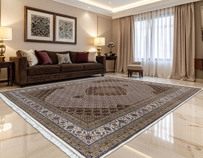 Tabriz - Indo Handknotted Rug 101 - 304x200 cms