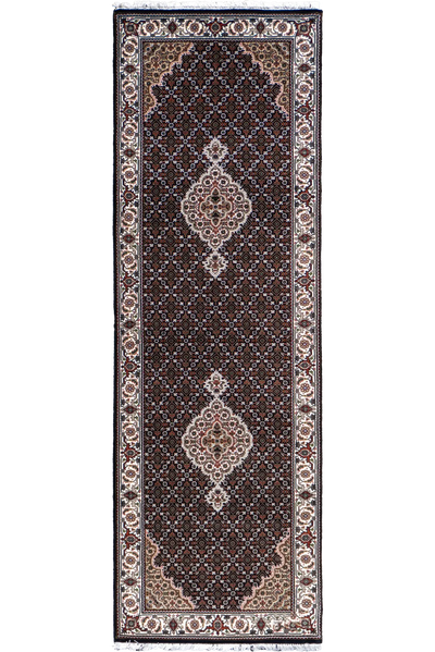 Tabriz Hand Knotted Hallway Runner - 249x82cm