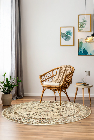 Jasmine Traditional Rug - 106 Beige