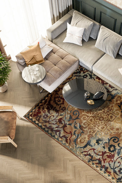 Jasmine Traditional Rug - 120 Brown
