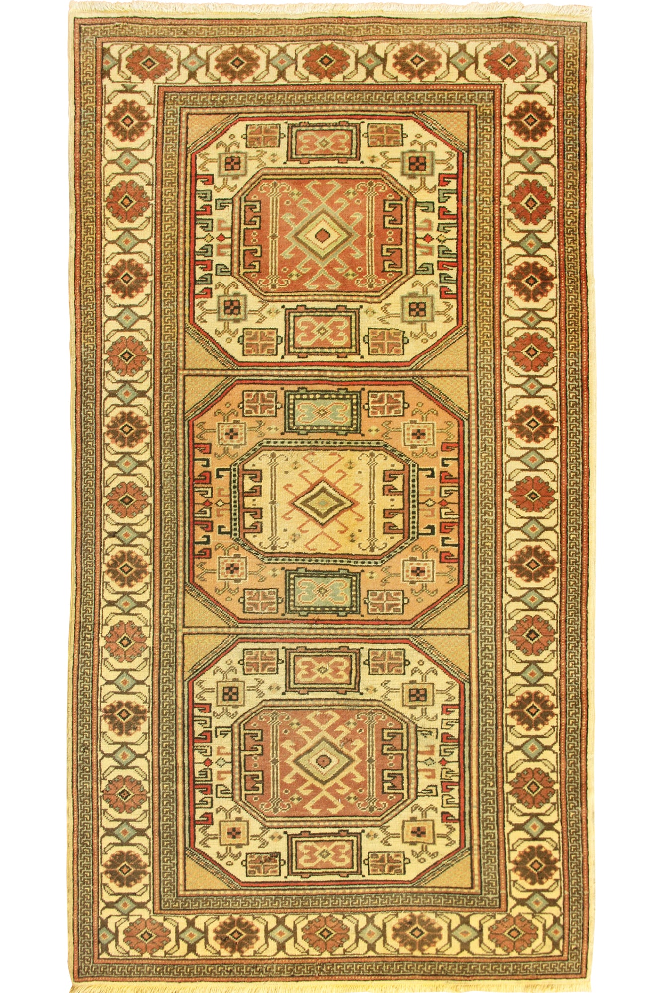 Kaissari - Turkish Hand-Knotted Wool Rug - 200x100 cm