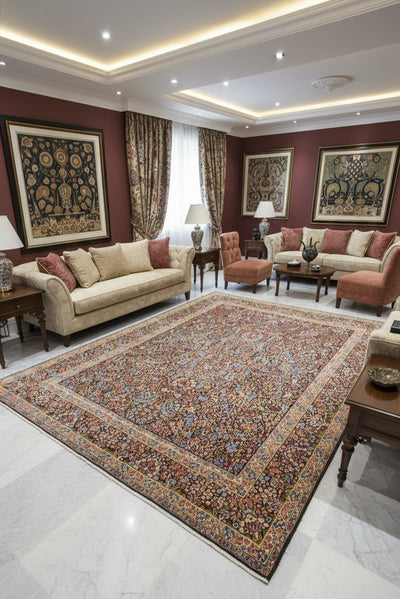 Kerman 420x305cm Persian Hand knotted Rug