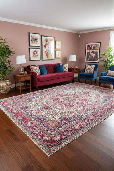 Kirman - Persian Handknotted Rug- 306x209cm