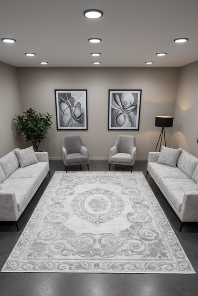 Marseille Soft Rug - Grey - 101