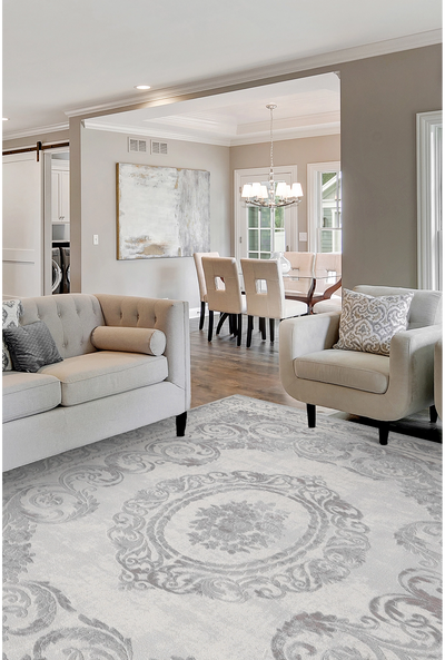 Marseille Soft Rug - Grey - 101