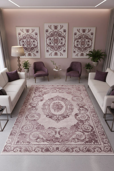 Marseille Soft Rug - Purple - 106
