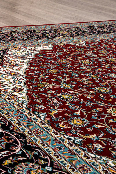 Melbourne Traditional Rug - 115 Red