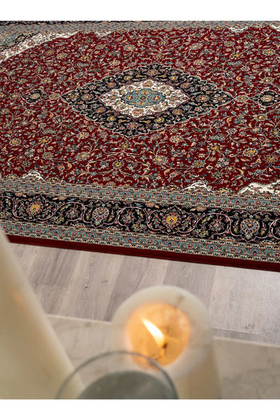 Melbourne Traditional Rug - 115 Red
