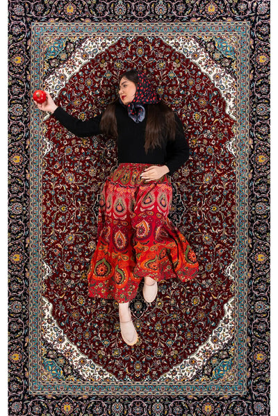 Melbourne Traditional Rug - 115 Red