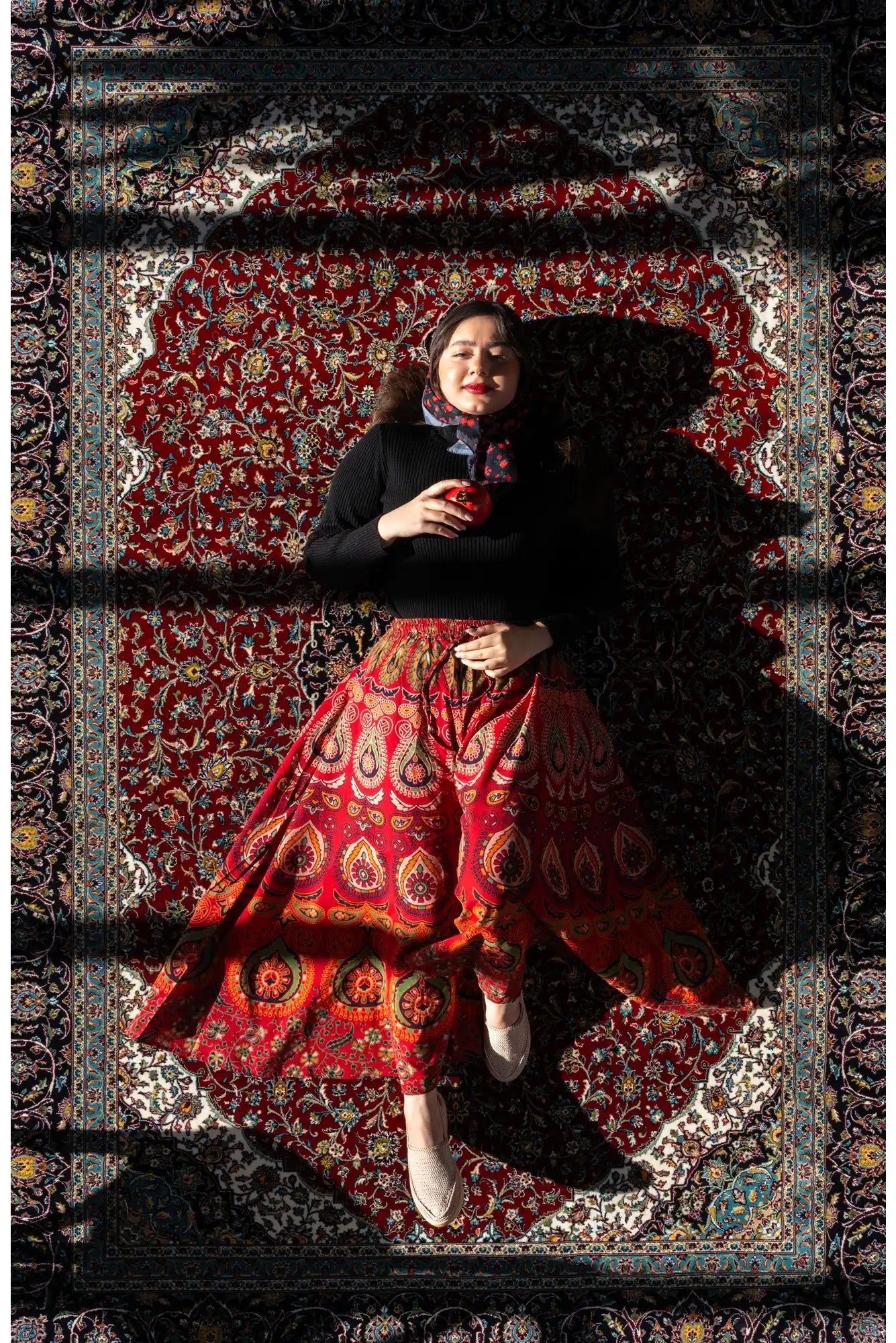 Melbourne Traditional Rug - 115 Red