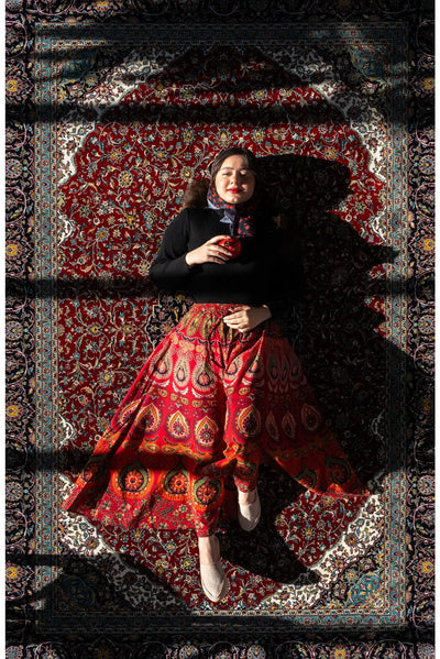 Melbourne Traditional Rug - 115 Red