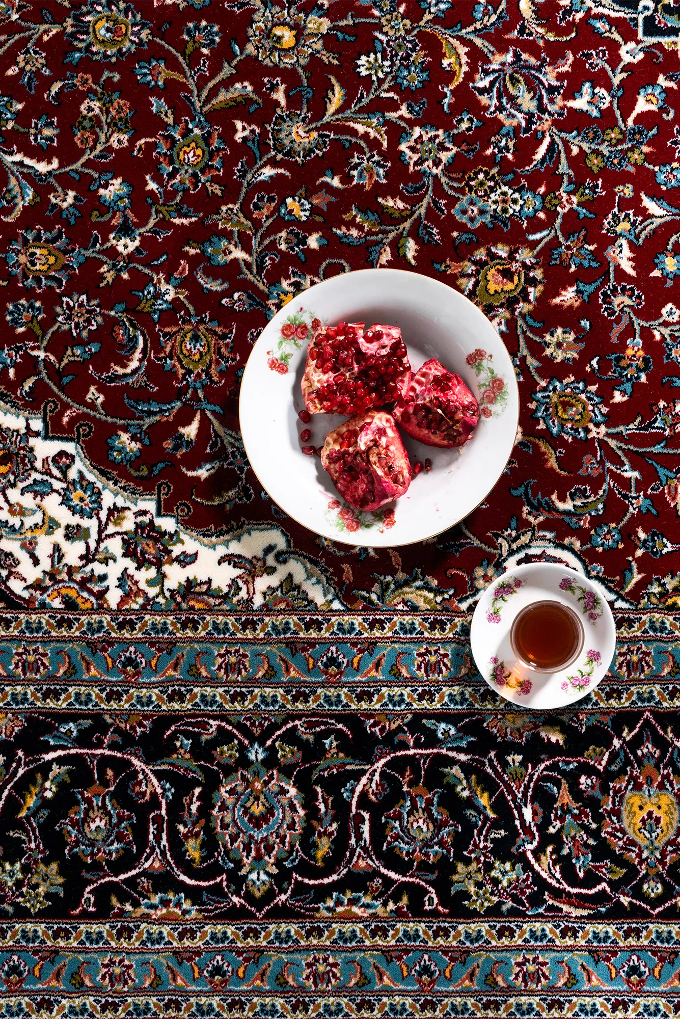 Melbourne Traditional Rug - 115 Red