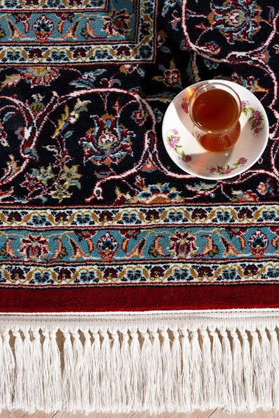 Melbourne Traditional Rug - 115 Red
