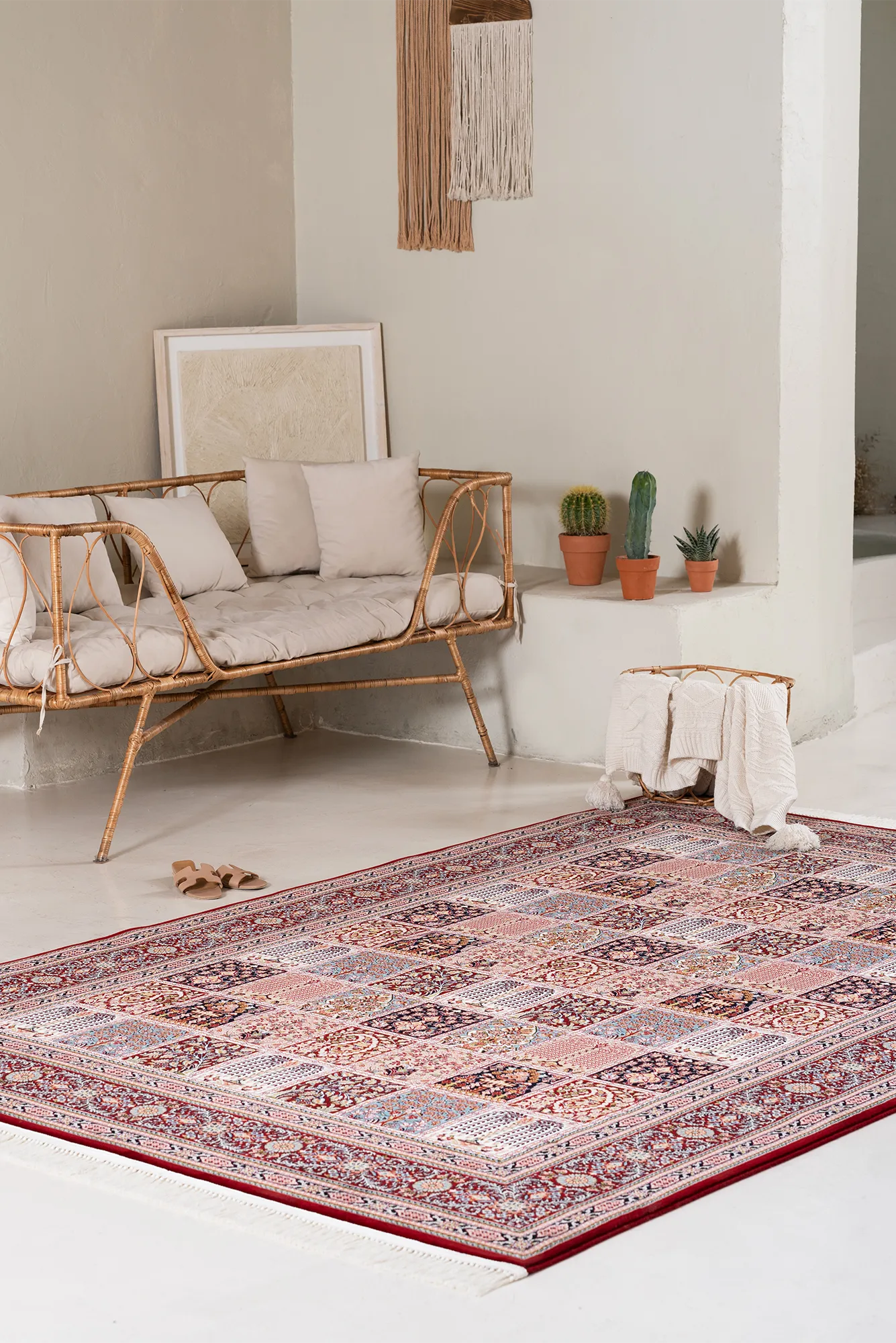 Melbourne Traditional Rug - 116 Red