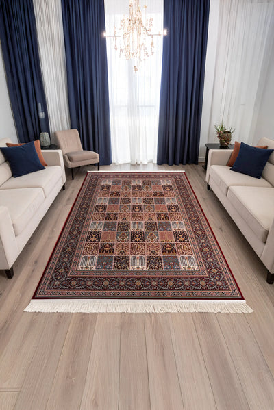 Melbourne Traditional Rug - 116 Red