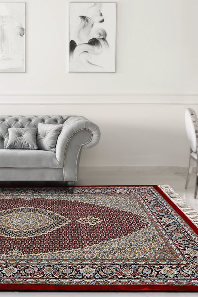 Melbourne Traditional Rug - 104 Red