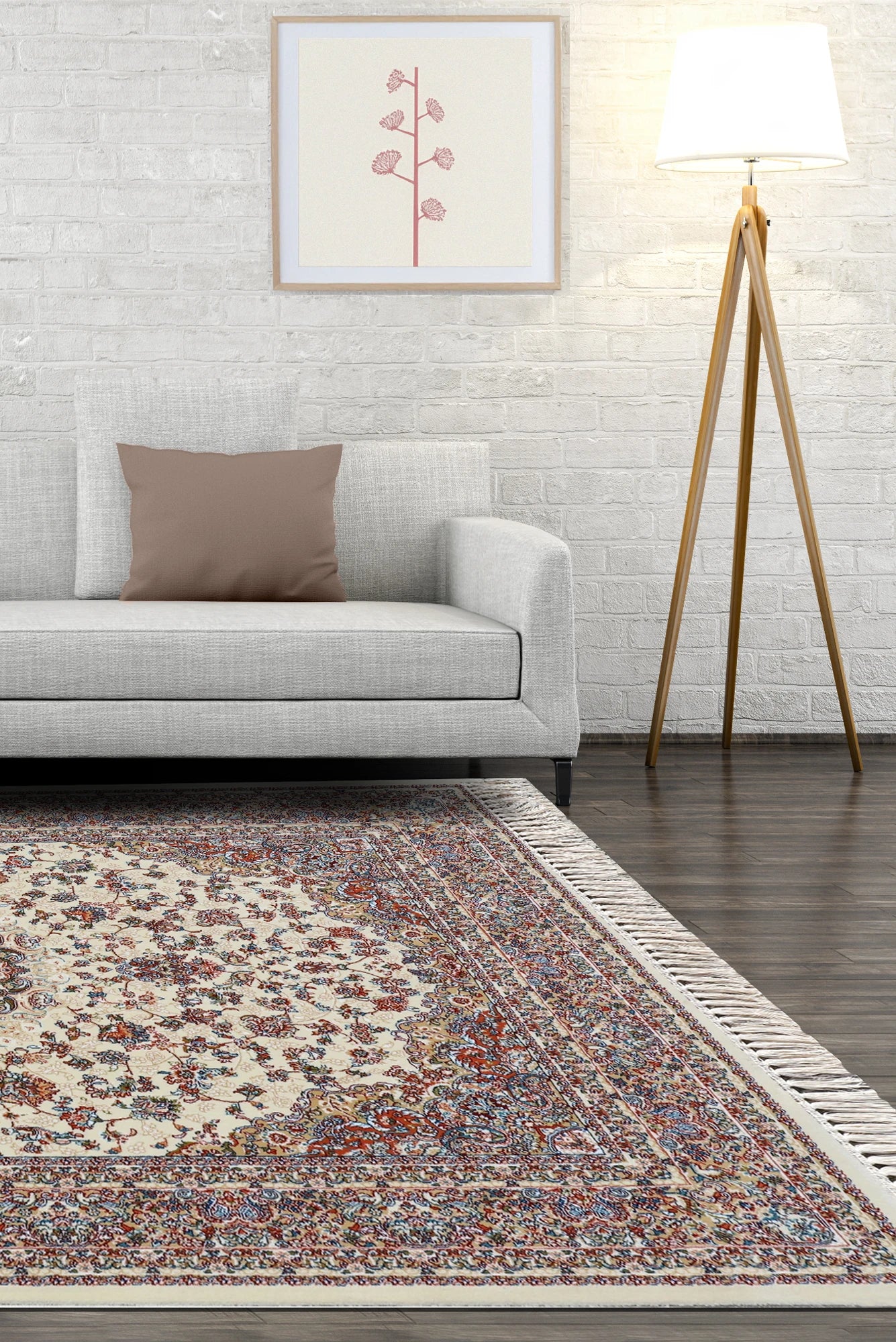 Melbourne Traditional Rug - 109 Cream