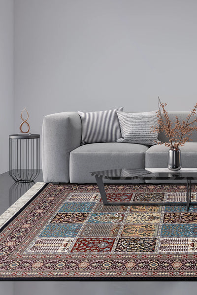 Melbourne Traditional Rug - 114 Multicolours