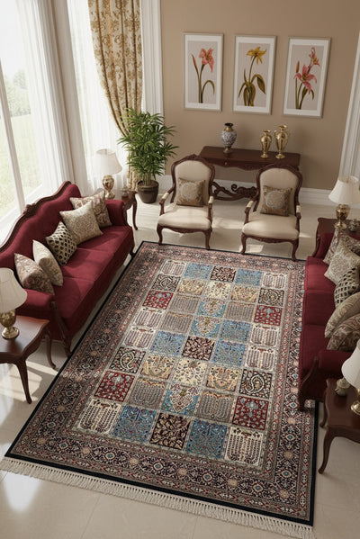 Melbourne Traditional Rug - 114 Multicolours