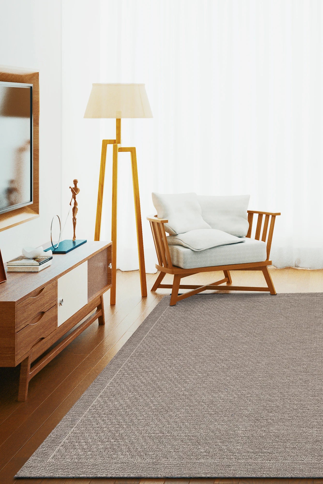 Michigan Flatweave Rug - 102 Natural