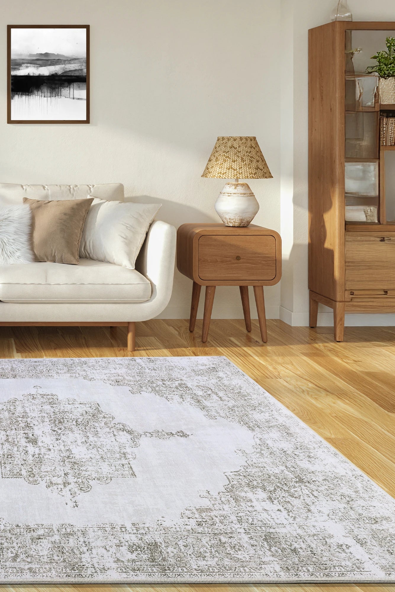 New Jersey Distressed Rug - 126 Cream