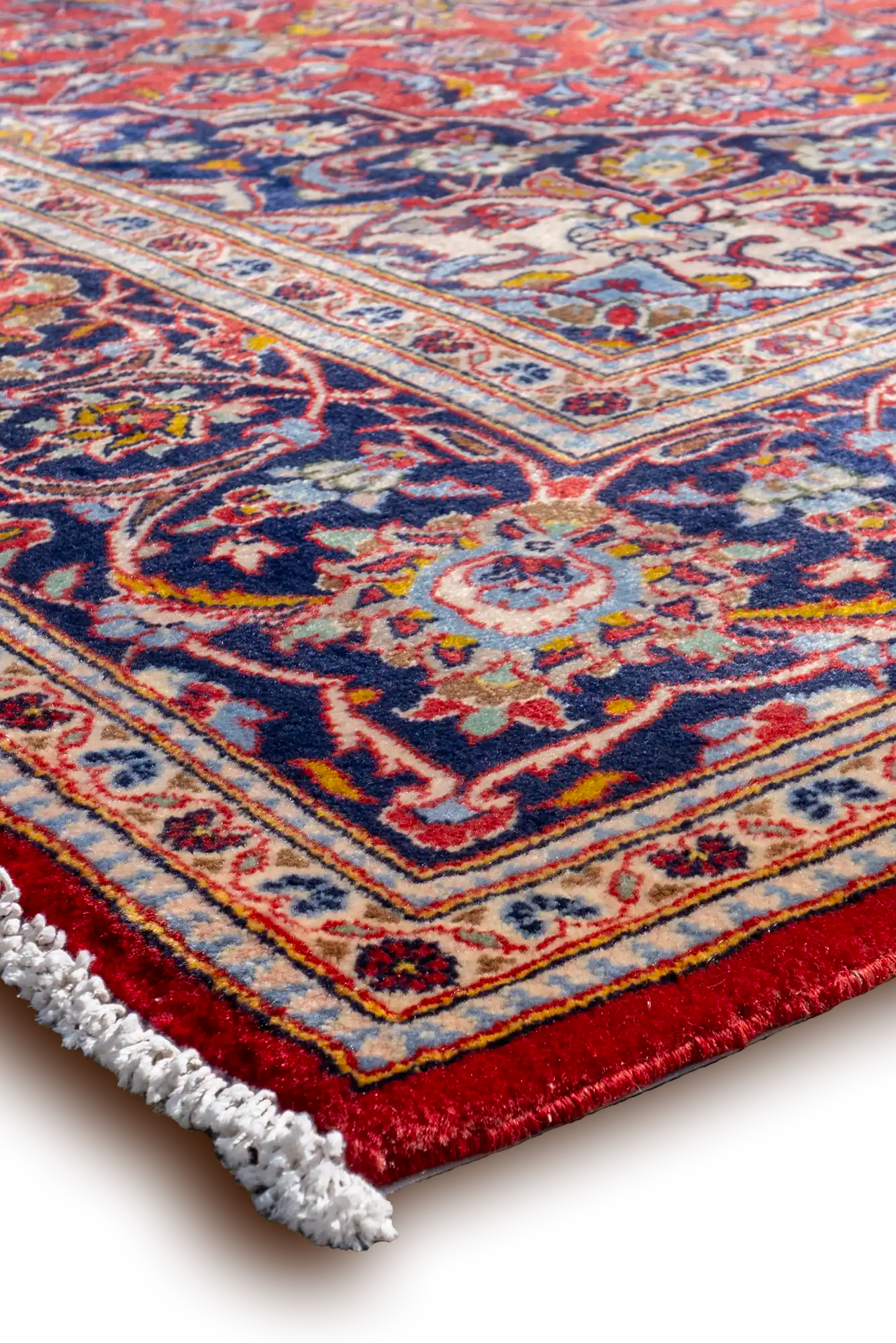 Kashan - Persian Hand Knotted Rug 102 - 300x200cms