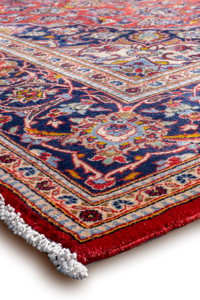 Kashan - Persian Hand Knotted Rug 102 - 300x200cms